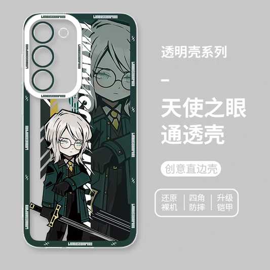 Game Character Limbus Company Drawing Style | Faust - Phone Case Samsung Galaxy S25 S24 S23 S22 S21 FE Ultra Edge