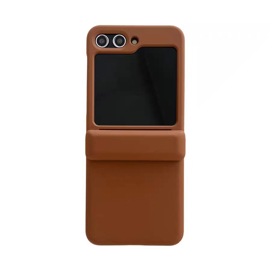 Korea Style Simple Fashion Card Holder Style | Matt 12 Colours - Phone Case Samsung Galaxy Z Flip 3 4 5 6 7