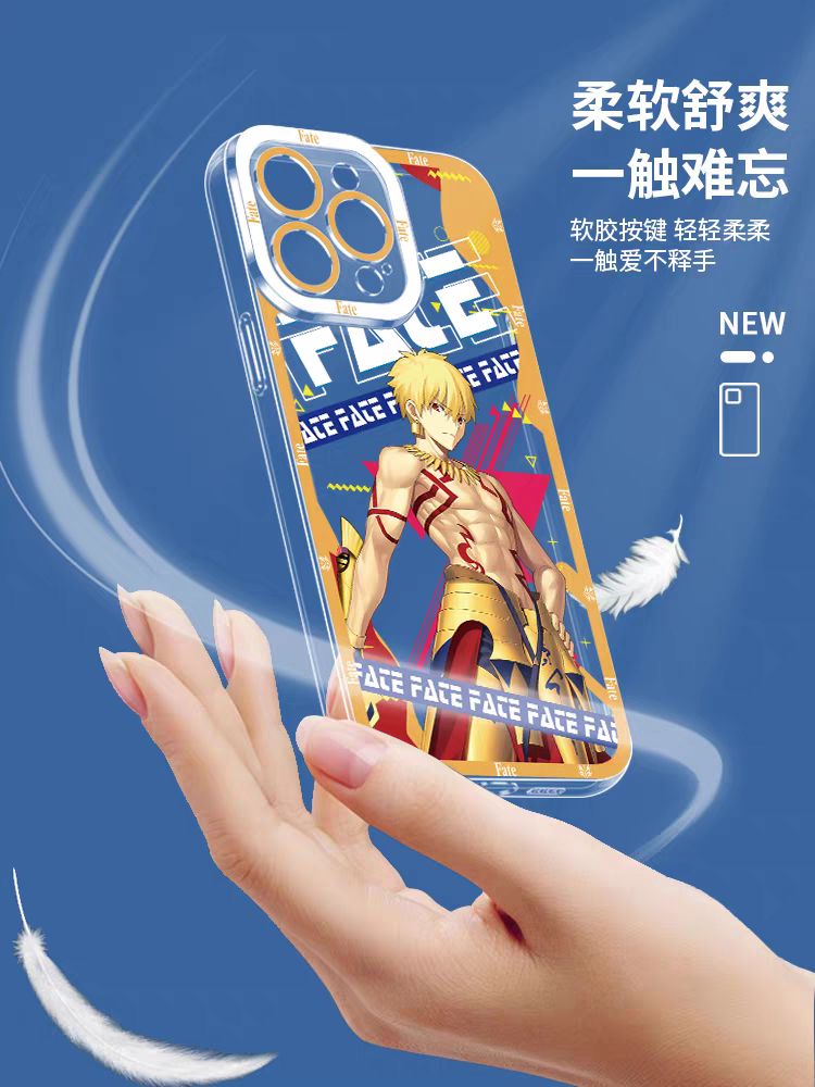 Japanese Anime Fate Stay Night | EMIYA - iPhone Case PLUS SE2 XS XR X 11 12 13 14 15 16 17 Pro Promax 12mini 13mini