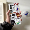 Cute Animal Case with Phone Stand | Many Dog Puppy - Phone Case Samsung Galaxy S24 S23 S22 Ultra