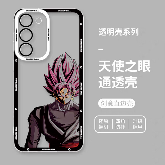 Japanese Anime Dragon Ball | Black Vegito - Phone Case Samsung Galaxy S25 S24 S23 S22 S21 FE Ultra