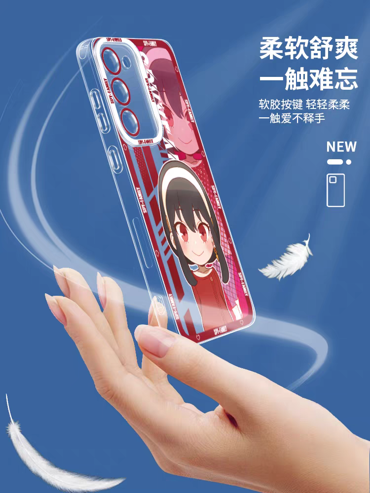 Japan Cartoon SPY Family | Cute Style Loid Forger - Phone Case Samsung Galaxy S25 S24 S23 S22 S21 FE Ultra Edge21 FE Ultra Edge24 S23 S22 S21 FE Ultra Edge