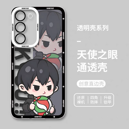 Japanese Anime Haikyu!! Cute Style | Kageyama Tobio - Phone Case Samsung Galaxy S25 S24 S23 S22 S21 FE Ultra Edge