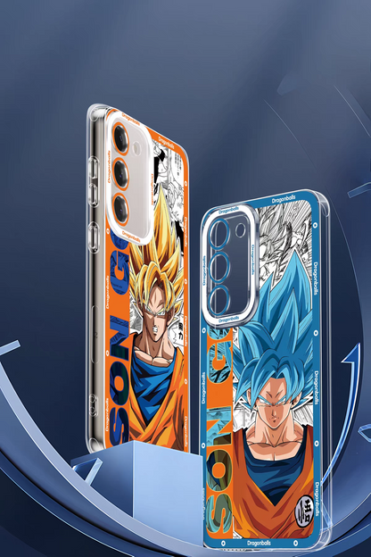 Japanese Anime Dragon Ball Comic Version | Son Goku Vegito Trunks Frieza Android 18 Majin Buu 8 Styles - Phone Case Samsung Galaxy S26 S25 S24 S23 S22 S21 FE Ultra Edge