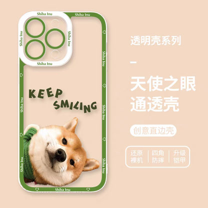 Japan Styles Dog Fun Photo Series | Shiba Inu Part2 8 Styles - iPhone Case PLUS SE2 XS XR X 11 12 13 14 15 16 16e 17 17e Pro Promax 12mini 13mini