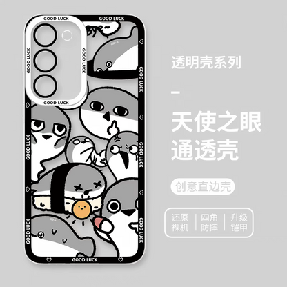 Japan Style Cute Animals Style | Funny Sacabanbaspis Fish Part1 8 Styles - Phone Case Samsung Galaxy S26 S25 S24 S23 S22 S21 FE Ultra Edge