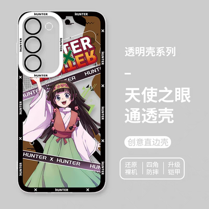 Japanese Anime Hunter X Hunter Anime Version | Killua Gon Kurapika Hisoka Morow Calltt Matiy Nephelpito Alluka - Phone Case Samsung Galaxy S26 S25 S24 S23 S22 S21 FE Ultra Edge