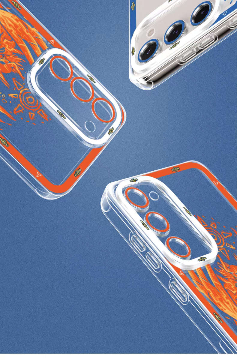 Anime Digimon Digital Monster Evolution Soul Version | Agumon Gabumon Piyomon Gomamon Palmon Patamon Tentomon Tailmon - Phone Case Samsung Galaxy S26 S25 S24 S23 S22 S21 FE Ultra Edge