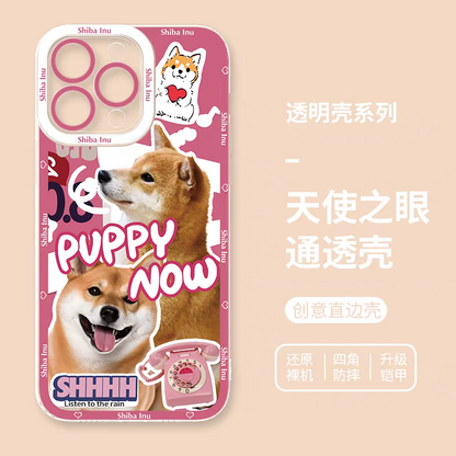 Japan Styles Dog Fun Photo Series | Shiba Inu Part2 8 Styles - iPhone Case PLUS SE2 XS XR X 11 12 13 14 15 16 16e 17 17e Pro Promax 12mini 13mini