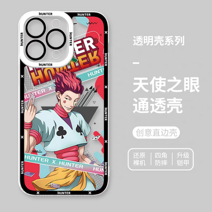 Japanese Anime Hunter X Hunter Anime Version | Killua Gon Kurapika Hisoka Morow Calltt Matiy Nephelpito Alluka - iPhone Case PLUS SE2 XS XR X 11 12 13 14 15 16 16e 17 17e Pro Promax 12mini 13mini