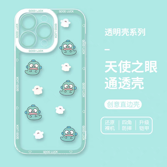 Japan Cartoon Hangyodon | Hangyodon Ghost - iPhone Case PLUS SE2 XS XR X 11 12 13 14 15 16 17 Pro Promax 12mini 13mini