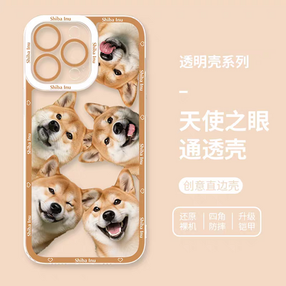 Japan Styles Dog Fun Photo Series | Shiba Inu Part2 8 Styles - iPhone Case PLUS SE2 XS XR X 11 12 13 14 15 16 16e 17 17e Pro Promax 12mini 13mini