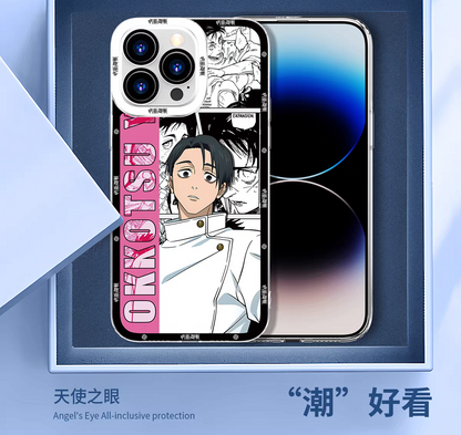 Japanese Anime Jujutsu Kaisen Comic Style | Kugisaki Nobara Higuruma Hiromi Hakari Kinji Zenin Maki 4 Styles - iPhone Case PLUS SE2 XS XR X 11 12 13 14 15 16 16e 17 17e Pro Promax 12mini 13mini