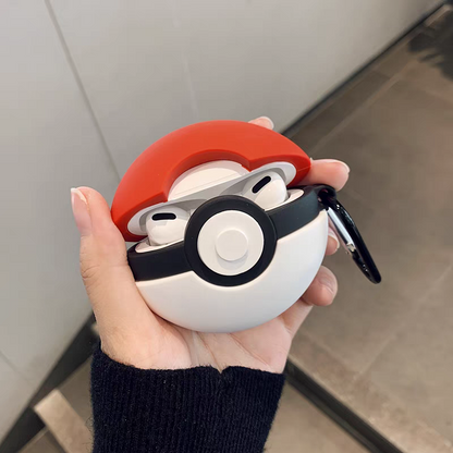 Japan Cartoon Pokemon Anime | Mewtwo Bulbasaur Growlithe Jigglypuff Pokemon Ball Snoriax Lucario Garchomp Rayquaza - AirPods AirPodsPro AirPods3 AirPods4 Case