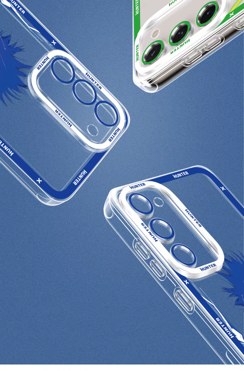 Japanese Anime Hunter X Hunter Anime & Comic Fighting Version | Killua Gon Kurapika Hisoka Morow - Phone Case Samsung Galaxy S26 S25 S24 S23 S22 S21 FE Ultra Edge