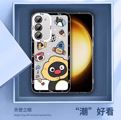 Cute Cartoon Lovely Penguin | Pingu & Friends 8 Styles - Phone Case Samsung Galaxy S26 S25 S24 S23 S22 S21 FE Ultra Edge