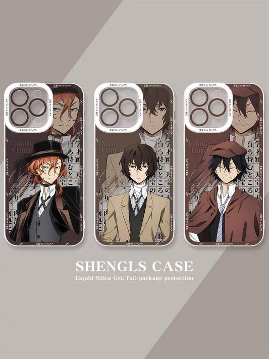 Japanese Anime Bungo Stray Dogs | Nakahara Chuuya - iPhone Case 6 7 8 PLUS SE2 XS XR X 11 12 13 14 15 16 16e 17 Pro Promax 12mini 13mini