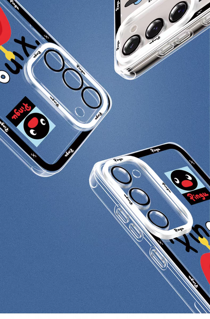 Cute Cartoon Lovely Penguin | Pingu & Friends 8 Styles - Phone Case Samsung Galaxy S26 S25 S24 S23 S22 S21 FE Ultra Edge