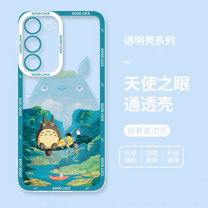 Japanese Cartoon Studio Ghibli | Totoro Part1 8 Styles - Phone Case Samsung Galaxy S26 S25 S24 S23 S22 S21 FE Ultra Edge