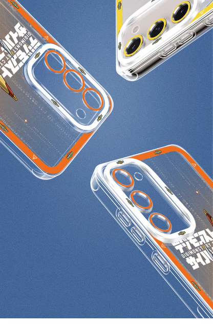 Japanese Cartoon Digimon Adventure Digital Monster Digimonstory Cybersleuth Version | War Greymon - Phone Case Samsung Galaxy S25 S24 S23 S22 S21 FE Ultra Edge