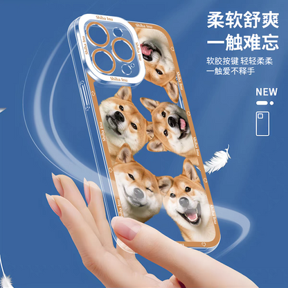 Japan Styles Dog Fun Photo Series | Shiba Inu Part2 8 Styles - iPhone Case PLUS SE2 XS XR X 11 12 13 14 15 16 16e 17 17e Pro Promax 12mini 13mini