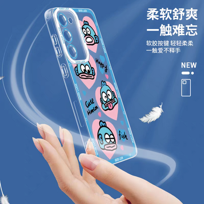 Japan Cartoon Hangyodon | Nice - Phone Case Samsung Galaxy S25 S24 S23 S22 S21 FE Ultra Edge