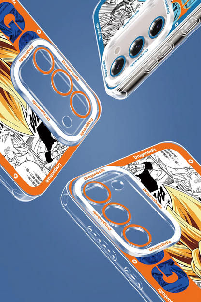 Japanese Anime Dragon Ball Comic Version | Son Goku Vegito Trunks Frieza Android 18 Majin Buu 8 Styles - Phone Case Samsung Galaxy S26 S25 S24 S23 S22 S21 FE Ultra Edge