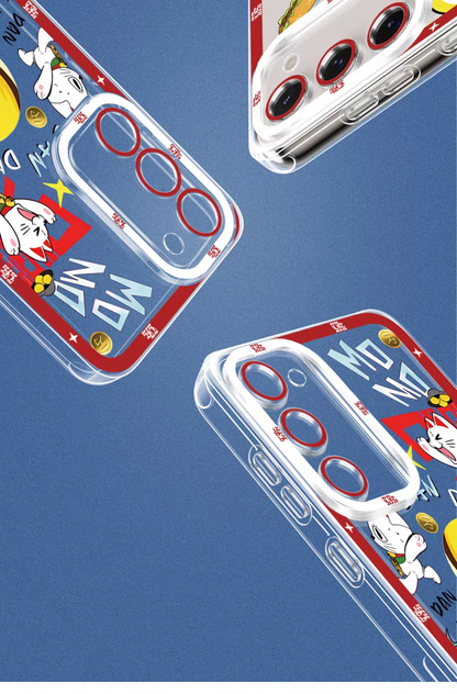 Japan Anime Dandadan | Turbo Granny Emojis - Phone Case Samsung Galaxy S25 S24 S23 S22 S21 FE Ultra Edge