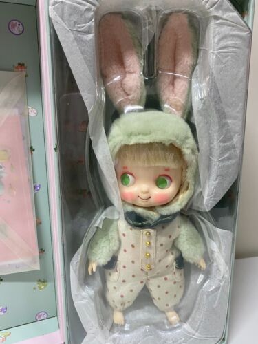 TheFantasyBeasts Rabbit Green Grape BACCARA NEW Artist Doll in dress Holala
