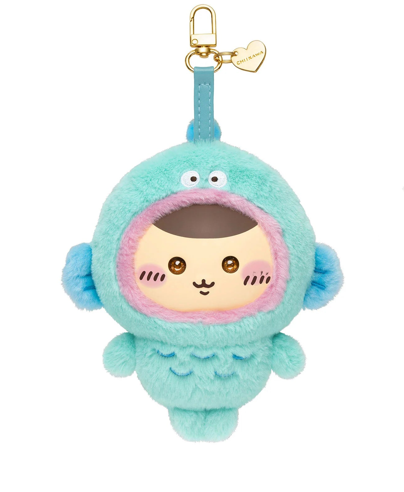 [Pre-order] Japan ChiiKawa Kiramekko Crossover Sanrio Series | ChiiKawa Hachiware Usagi Momonga Kurimanju Crab Cute Plush Doll with Plastic Face Keychain - Kawaii items Room Decoration Doll