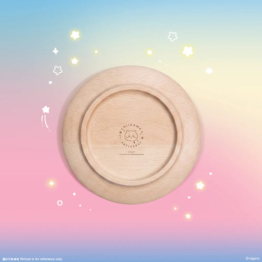 [Pre-order] ChiiKawa ChiiKawa Go Round Limited Series | ChiiKawa Hachiware Usagi Cute Wooden Plate - Kawaii items Room Decoration
