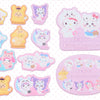 ちいかわ×サンリオキャラクターズ 第4弾 | ちいかわ ハチワレ うさぎ モモンガ かに クロスオーバー サンリオキャラクターズ コスチューム かわいいアイコンステッカー - 可愛い雑貨 ルームデコレーション