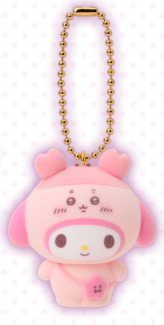 [Pre-Order] Japan ChiiKawa X Sanrio Series 4 | ChiiKawa Hachiware Usagi Momonga Crab Crossover Sanrio Characters Costume Cute Plush Plastic Mini Figure Keychain Mystery Blind Box - Kawaii items Room Decoration - KawaiiGiftLand