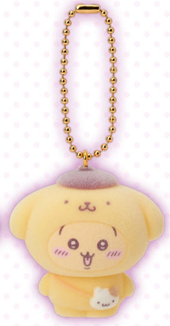 [Pre-Order] Japan ChiiKawa X Sanrio Series 4 | ChiiKawa Hachiware Usagi Momonga Crab Crossover Sanrio Characters Costume Cute Plush Plastic Mini Figure Keychain Mystery Blind Box - Kawaii items Room Decoration - KawaiiGiftLand