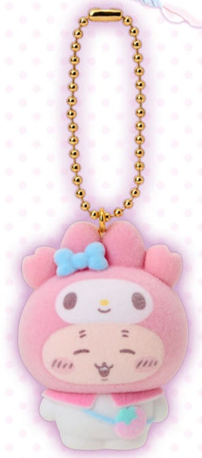 [Pre-Order] Japan ChiiKawa X Sanrio Series 4 | ChiiKawa Hachiware Usagi Momonga Crab Crossover Sanrio Characters Costume Cute Plush Plastic Mini Figure Keychain Mystery Blind Box - Kawaii items Room Decoration - KawaiiGiftLand