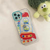 Cute Rocket Green Alien iPhone Case 6 7 8 PLUS SE2 XS XR X 11 12 13 14 15 16 Pro Promax 12mini 13mini