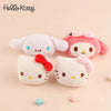Sanrio Big Plush Hair Tie Hello Kitty My Melody Cinnamoroll Pompompurin