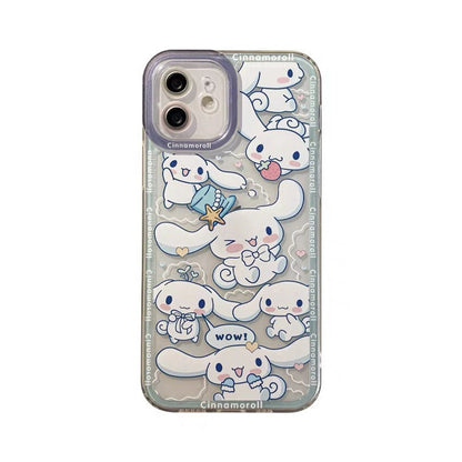 Japanese Cartoon Full CN iPhone Case 6 7 8 PLUS SE2 XS XR X 11 12 13 14 15 Pro Promax 12mini 13mini