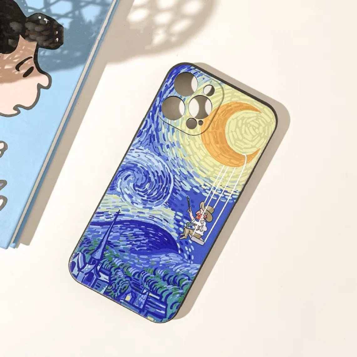 Van Gogh Starry Night iPhone Case 6 7 8 PLUS SE2 XS XR X 11 12 13 14 15 Pro Promax 12mini 13mini