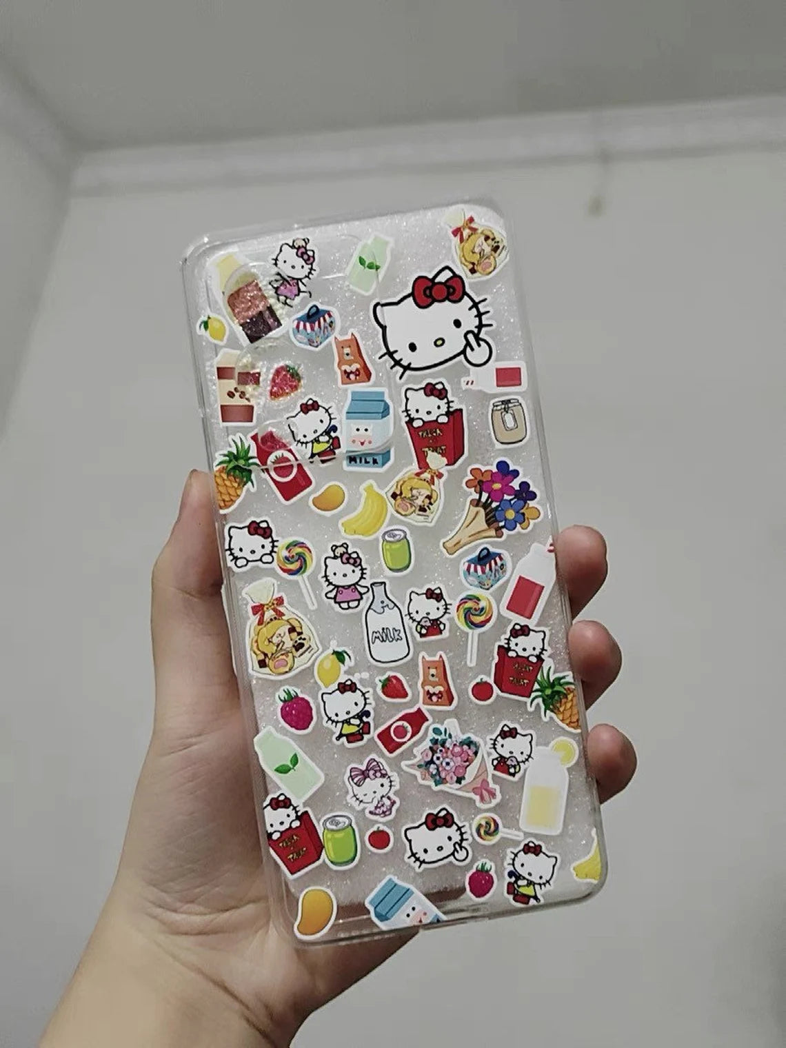 Japanese Cartoon KT Stickers iPhone Case 6 7 8 PLUS SE2 XS XR X 11 12 13 14 15 Pro Promax 12mini 13mini