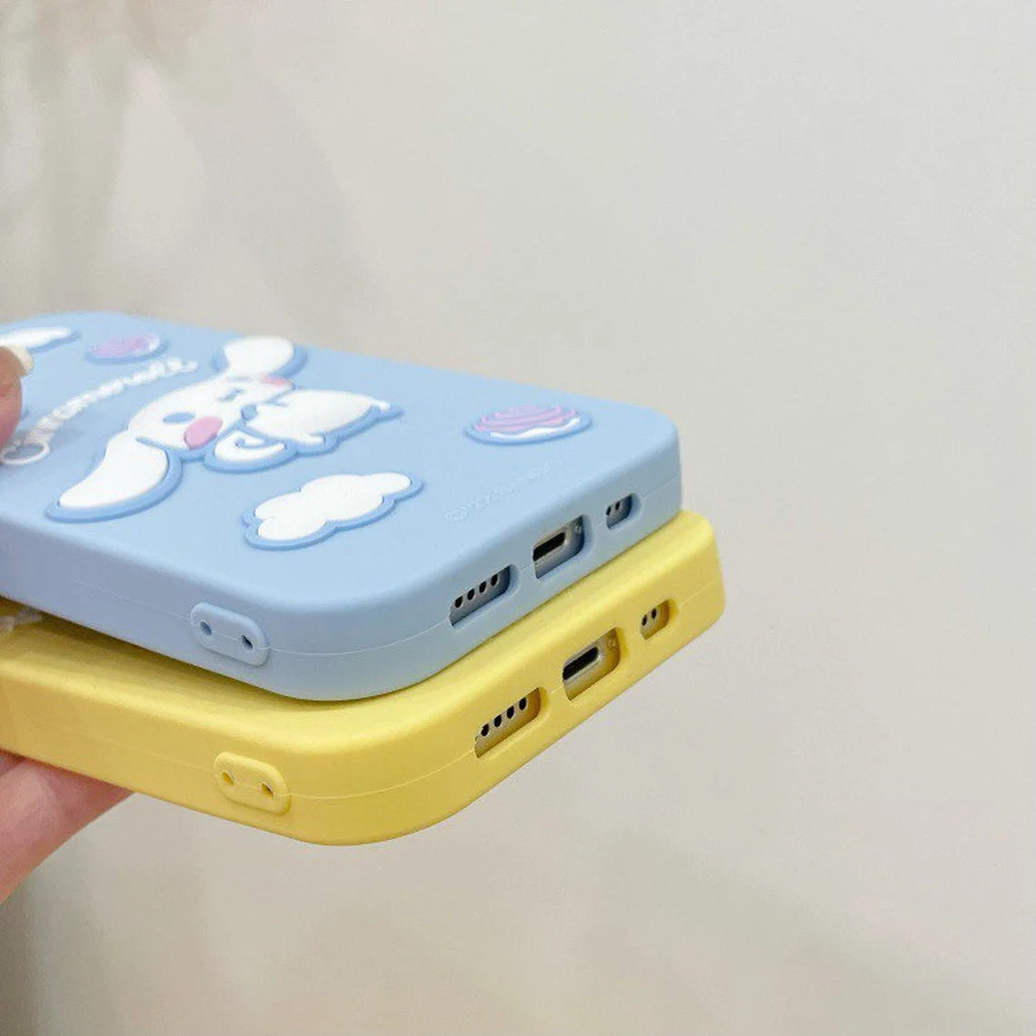 Sanrio Hello Kitty My Melody Kuromi Cinnamoroll Pompompurin Soft Silicone iPhone Case iPhone 11 12 13 14 15 Pro Promax