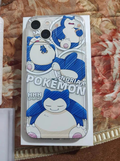 Pokémon All Snoriax iPhone Case 6 7 8 PLUS SE2 XS XR X 11 12 13 14 15 Pro Promax 12mini 13mini