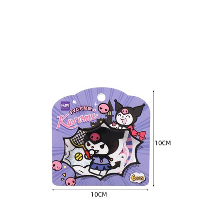 Sanrio Comics Style Hello Kitty Kuromi Pochacco Cinnamoroll Big PVC Stickers