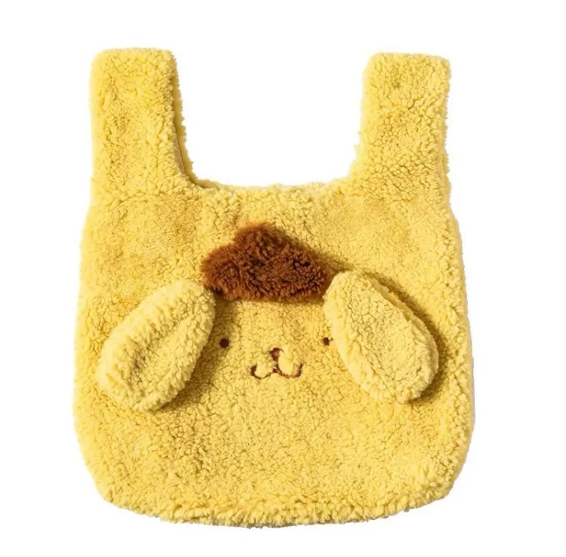 Sanrio My Melody Cinnamoroll Pompompurin Fluffy Handbag Tote Bag