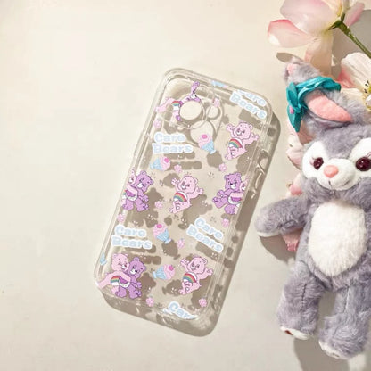 Cute Colourful Bears Candy Sweets Pastel iPhone Case 6 7 8 PLUS SE2 XS XR X 11 12 13 14 15 Pro Promax 12mini 13mini