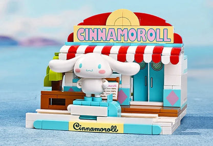 Sanrio Cinnamoroll Coconut Ice Shop Building Blocks Toy