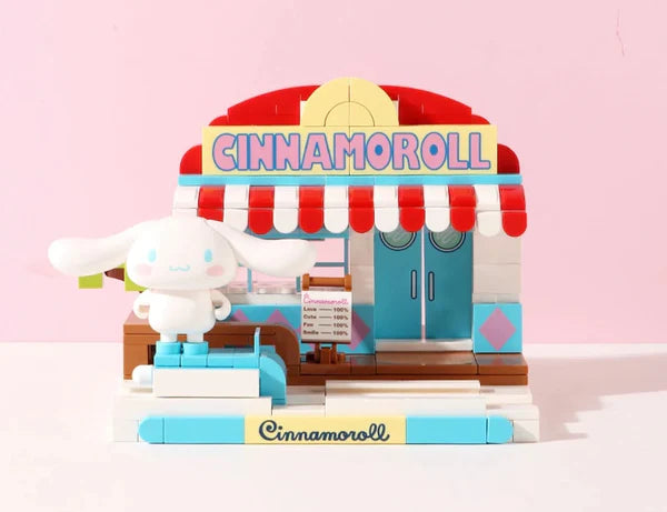 Sanrio Cinnamoroll Coconut Ice Shop Building Blocks Toy
