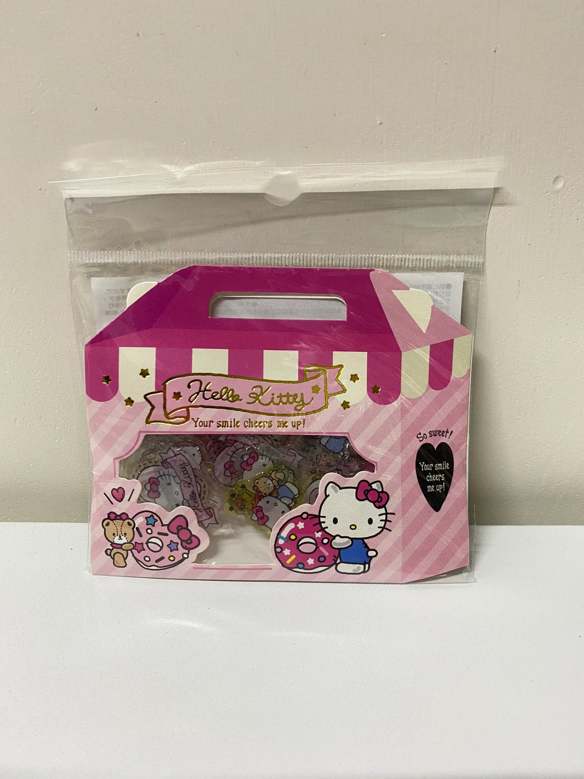 Japan Sanrio Set of 26 Hello Kitty Sweets Donuts Cafe Stickers