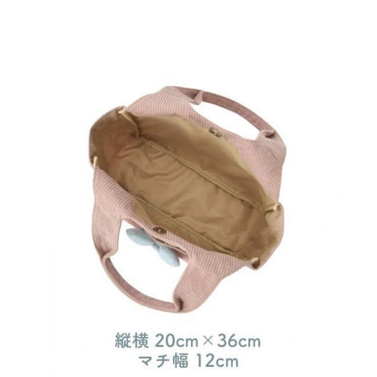 Sanrio Hangyodon Pochacco Pompompurin Kuromi Flannel Autumn Winter Tote Bag