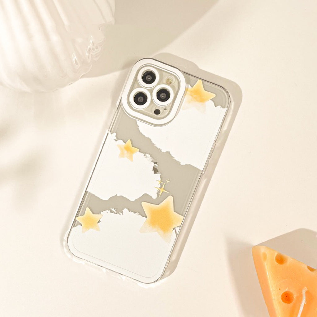 Stars and Clouds iPhone Case 6 7 8 PLUS SE2 XS XR X 11 12 13 14 15 Pro Promax 12mini 13mini